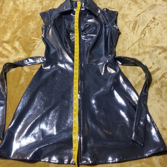 The Attic Las Vegas metallic dress Small - Picture 13 of 17